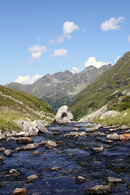 Unterer Sonntagskarsee .. Blick zum Höchstein Unterer Sonntagskarsee